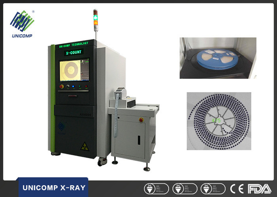 X Ray Chip Counter Ukuran chip minimum 01005 dengan FPD Intensifier &amp;amp; Line scn camera
